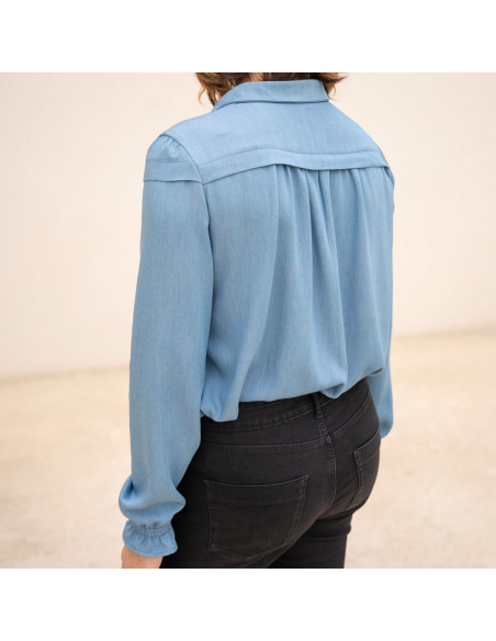 Glam Blusenmuster mit Knöpfen - Anna Rose Muster