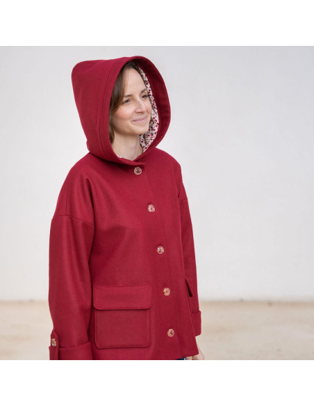 Mantelschnittmuster Eurydice - Anna Rose Schnittmuster