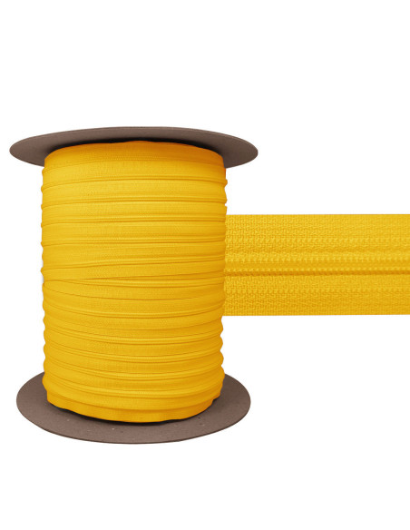 3 mm Nylon-Reißverschluss YKK - Gelb