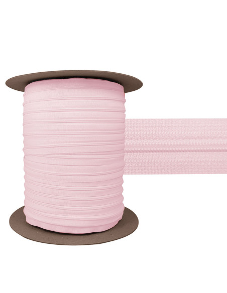 3 mm Nylonverschluss YKK - Rosa