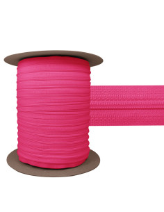 3 mm Nylon-Reißverschluss YKK - Fuchsia