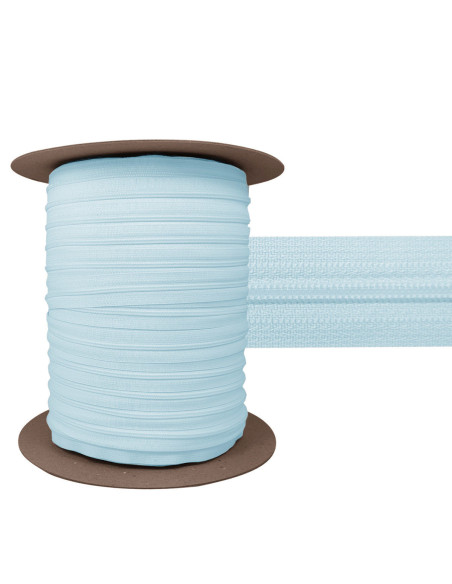 3 mm Nylon-Reißverschluss YKK - Babyblau