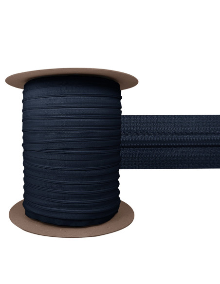 3 mm Nylonverschluss YKK - Marineblau