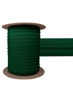 3 mm Nylon-Reißverschluss YKK - Grün