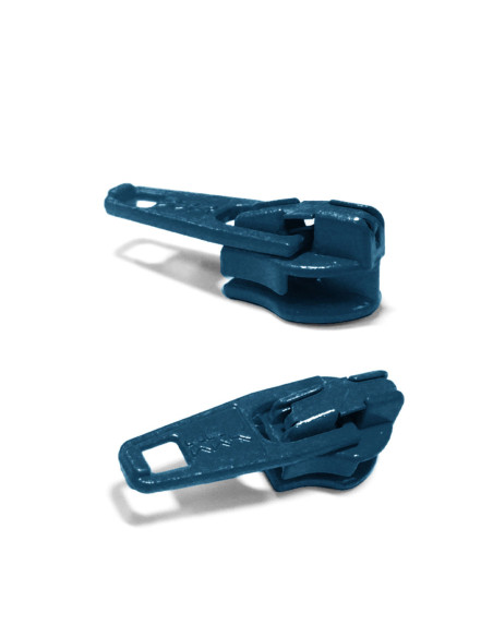 Schieber für Nylon-Reißverschluss 3 mm YKK - Kornblume