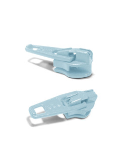 Schieber für Nylon-Reißverschluss 3 mm YKK - Babyblau