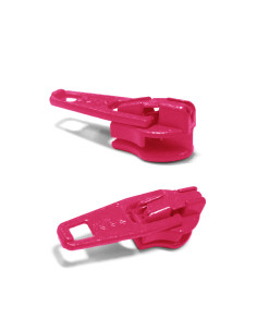 Schieber für Nylon-Reißverschluss 3 mm YKK - Fuchsia