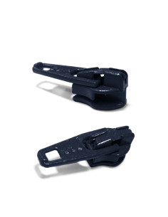 Schieber für Nylon-Reißverschluss 3 mm YKK - Marineblau