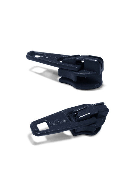 Schieber für Nylon-Reißverschluss 3 mm YKK - Marineblau