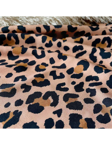 Viscose-Twill-Stoff Kiara Leopard - My Dress Made