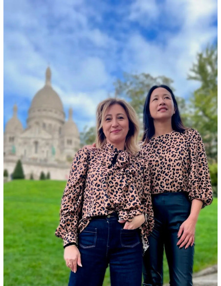 Viscose-Twill-Stoff Kiara Leopard - My Dress Made