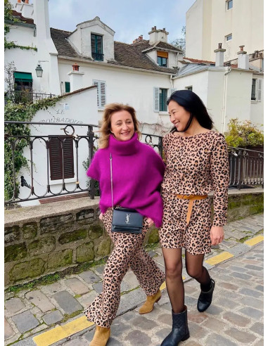 Viscose-Twill-Stoff Kiara Leopard - My Dress Made