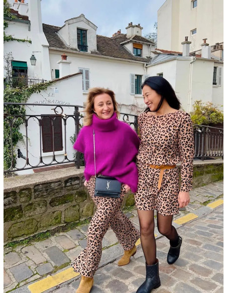 Viscose-Twill-Stoff Kiara Leopard - My Dress Made