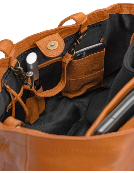 Mini-Shopper für Stricken und Häkeln Muud Hiba - Whisky