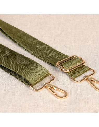 Taschenriemen mit Karabinern - Oliv