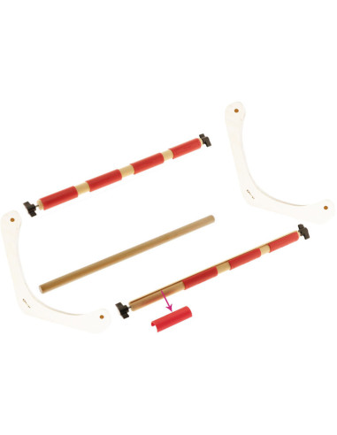 Stäbe mit Clips für Stickrahmen 40 cm