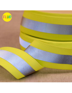 Reflektierendes Gummiband - Neongelb