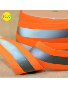 Reflektierendes Gummiband - Neonorange
