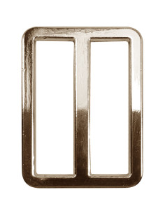 Premium-Metallschlaufe - Hellgold 32 mm