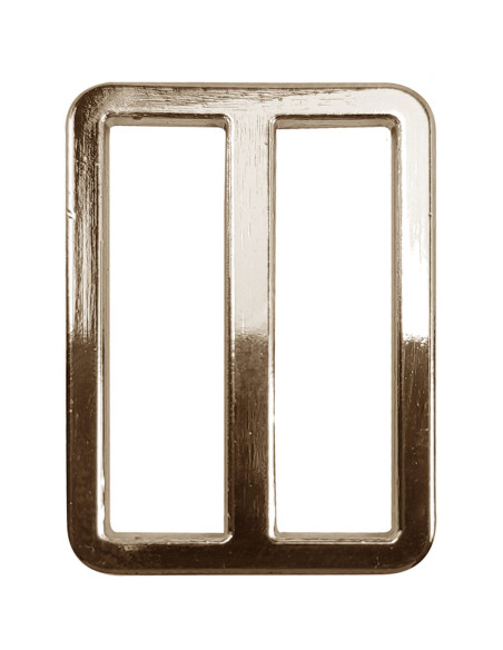 Premium-Metallschlaufe - Hellgold 32 mm