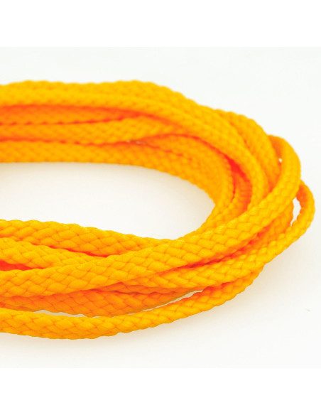 Flacher Kordelzug-Anorak - Orangegelb