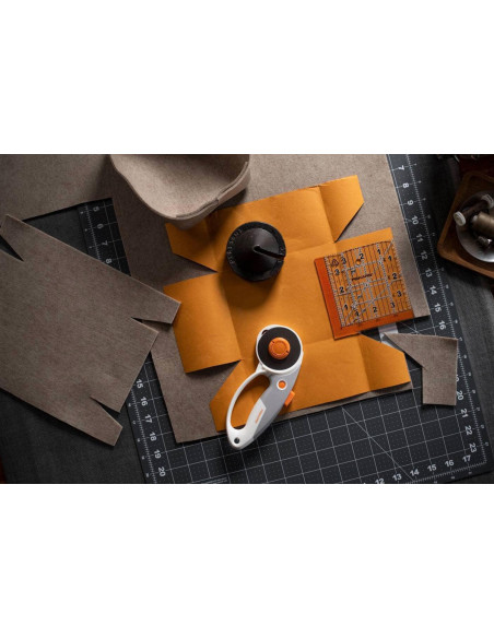 Fiskars 2-in-1 Rollschneider Klingen 45 mm und 60 mm