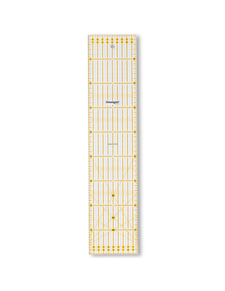 Omnigrid Patchwork-Lineal Winkel 10 x 45 cm