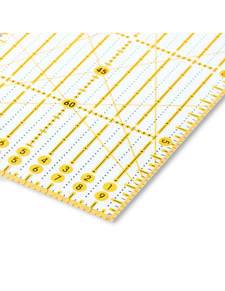 Omnigrid Patchwork-Lineal Winkel 10 x 45 cm