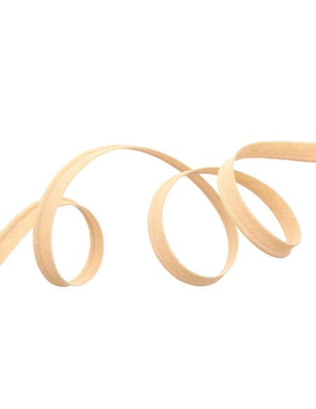 Paspel aus Textil 10 mm - Champagner