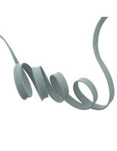 Paspelband aus Textil 10 mm - Mittelgrau