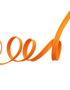 Textilpaspel 10 mm - Orange