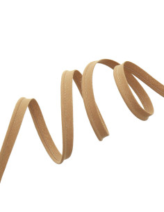 Paspelband aus Textil 10 mm - Beige