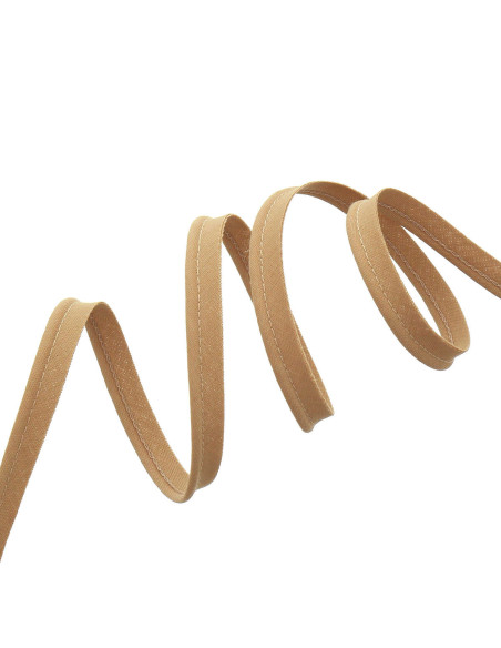 Paspelband aus Textil 10 mm - Beige