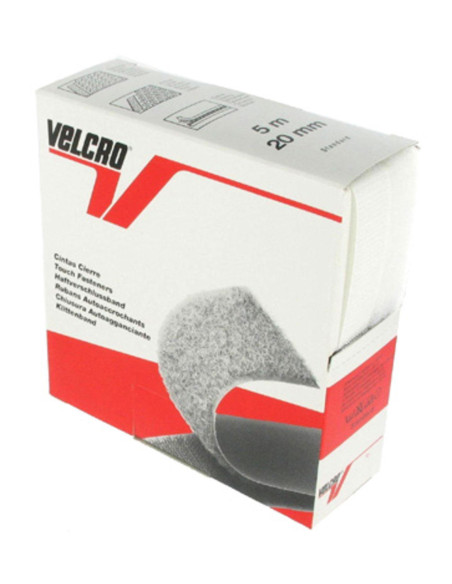 VELCRO® Marke zum Nähen weiß 20 mm breit Schachtel mit 5 Metern