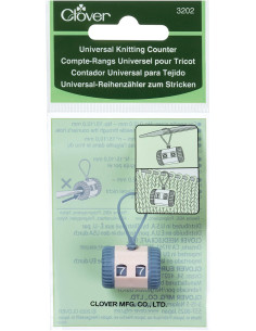 Universeller Reihenzähler für Stricken Clover