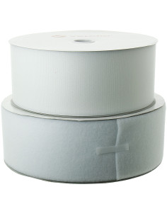 VELCRO® Marken-Kleber weiß 100 mm breit Rolle von 25 Metern
