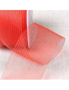 Crinoline-Zopf aus Rosshaar - Rot