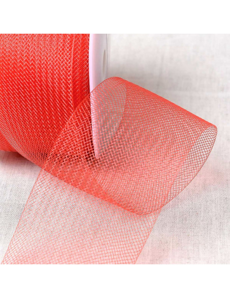 Crinoline-Zopf aus Rosshaar - Rot