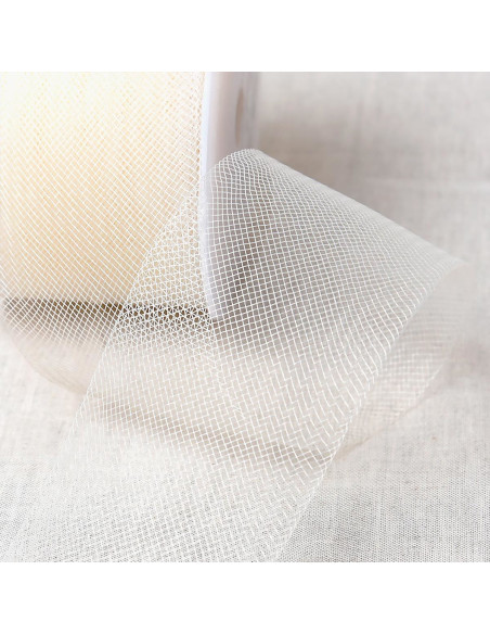 Crinoline-Zopf aus Rosshaar - Ecru