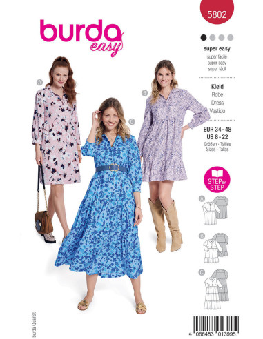Kleidmuster - Burda 5802