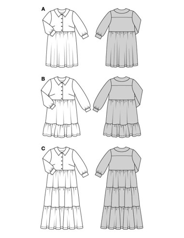 Kleidmuster - Burda 5802