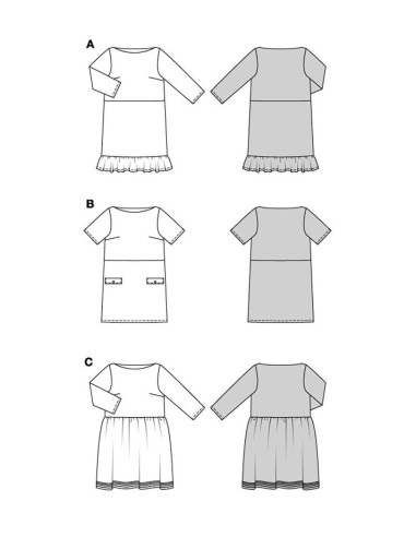 Kleidmuster - Burda 5804