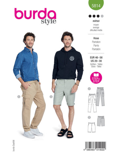 Hosenmuster - Burda 5814