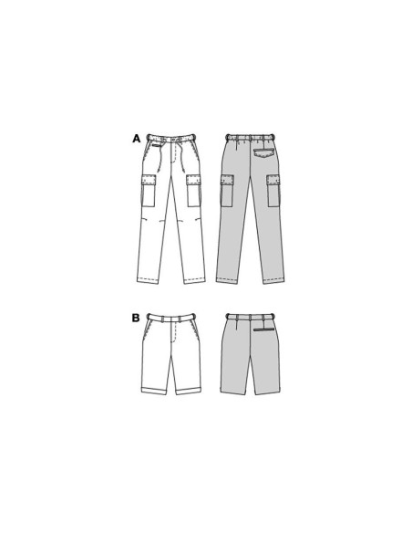 Hosenmuster - Burda 5814