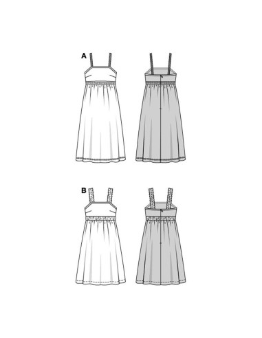 Kleidmuster - Burda 5821