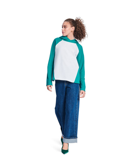Sweatshirt-Schnittmuster - Burda 5828