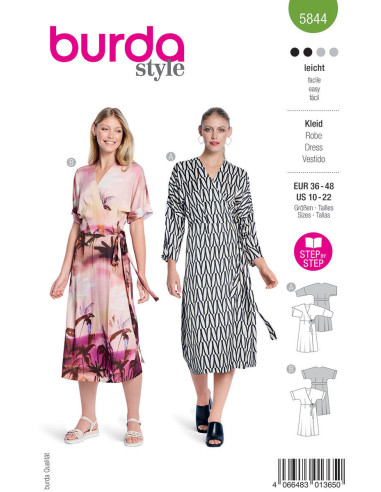 Kleidmuster - Burda 5844