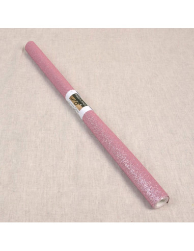 Glitzerstoff 50 x 70 cm - Rosa