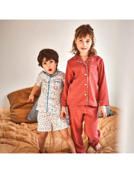Budapest Kinder-Pyjama-Schnittmuster - Ikatee