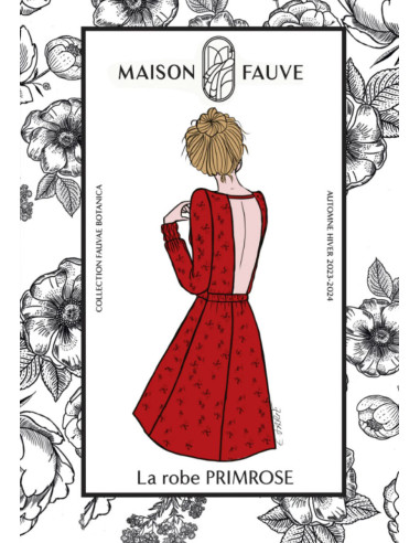 Primrose-Kleidmuster - Maison Fauve